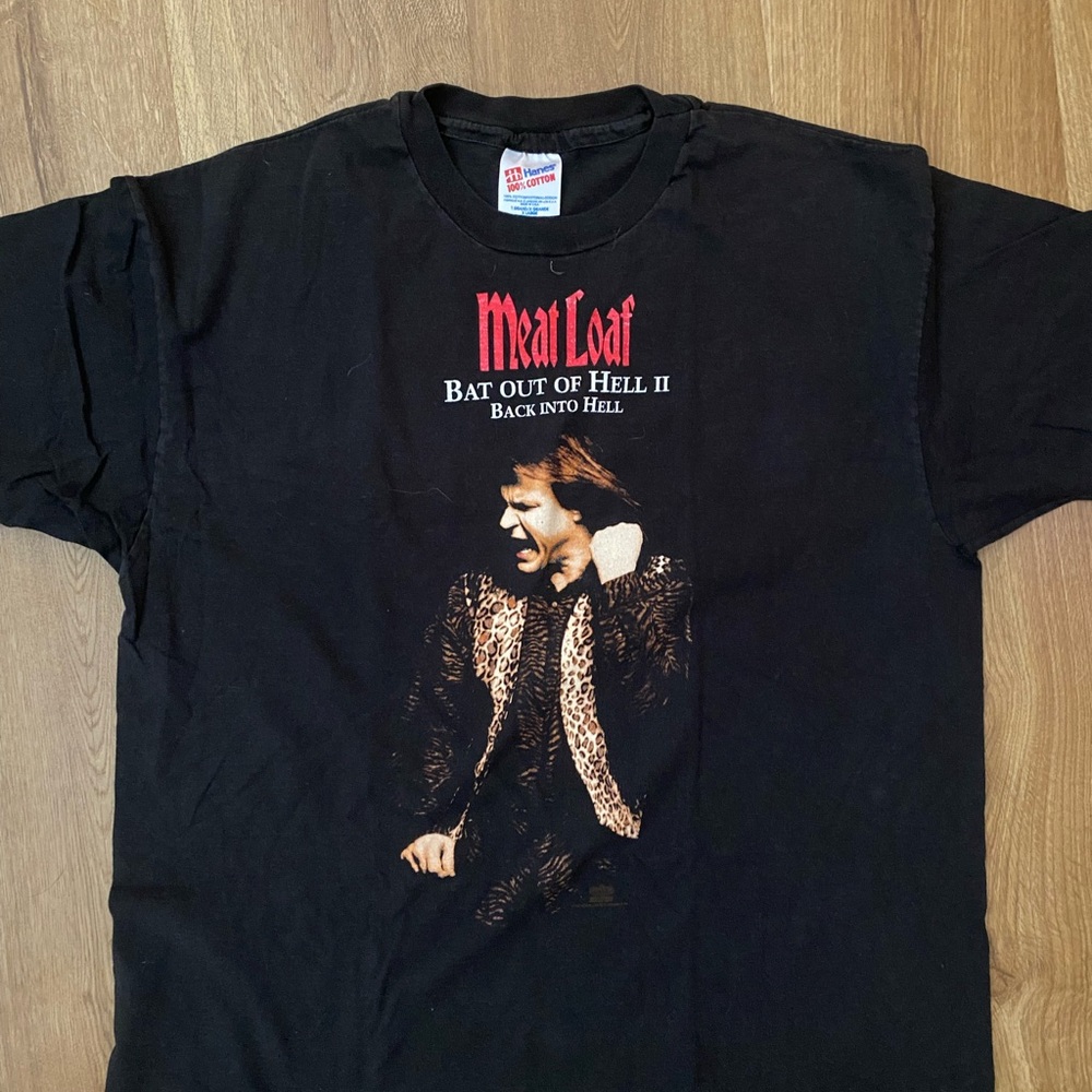 Vintage meatloaf t shirt